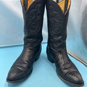 Nocona men 8 exotic lizard Texas cowboy boots